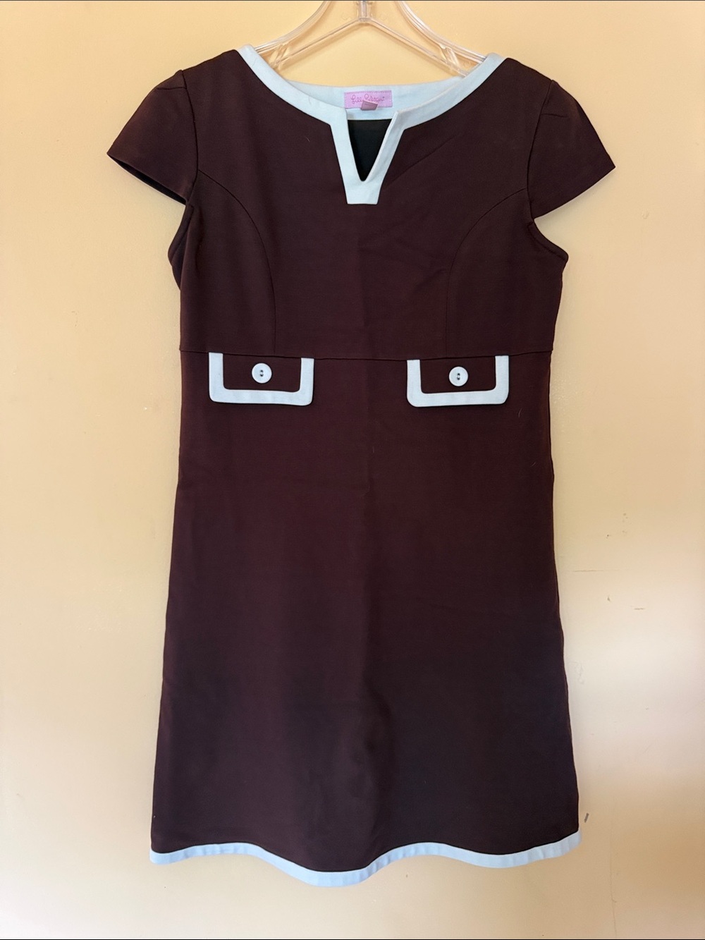 Lilly Pulitzer Clearly Colorblock Shift Dress Size 4